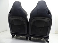 фото thumb №11, Kpl сиденья заднее сиденье обивка кожа audi s5 8t 3d coupe электрический подогрев !