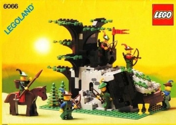 LEGO Castle Camouflaged Outpost 6066 КОЛЛЕКЦИОННОЕ СОСТОЯНИЕ!