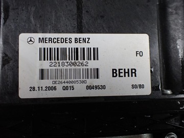 фото thumb №7, Отопитель mercedes s500 w221 2218300262