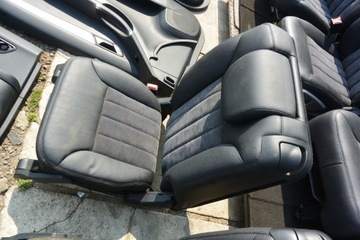 фото thumb №9, Комплект сидінь обшивки mercedes r-klasa w251 довгий 6 місць eu чорна шкіра