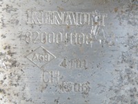 фото thumb №7, Renault megane ii 2 поперечина кронштейн балка бампера отбойник 8200011108