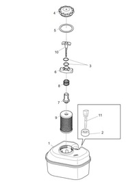 фото thumb №3, Бак бачок жидкость усилителя scania r s p g ngs 2588968 b-b