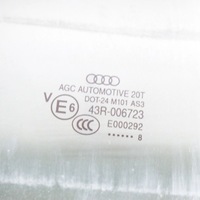 фото thumb №6, Audi q3 8u 2018 правая сторона стекло дверь задних