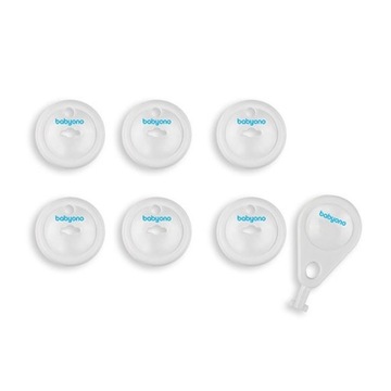 BABYONO ЗАЩИТА ДЛЯ КОНТАКТОВ ЭЛЕКТРИЧЕСКИХ РОЗЕТОК 6 ШТ B.O.950