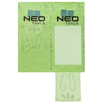 Защитные чехлы на сиденья Neo, эко-пленка 5в1, 200 шт. Т Н10-485