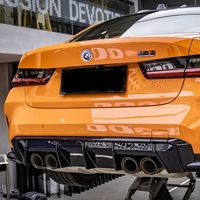 фото thumb №8, Карбонова рамка бампера дифузор зад bmw g80 g81 g82 g83 oem стиль