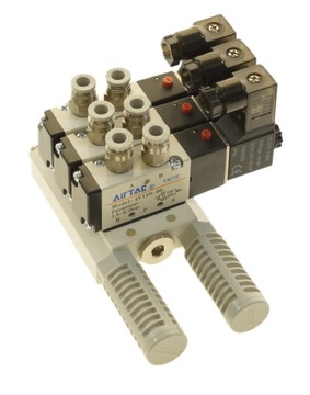 Wyspa 3 zaworowa AIRTAC Seria 100 5/2 - 1/8 - 12 V - 24V - 230 V