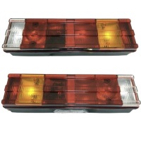 фото thumb №1, 2x лампа задняя левая + правая - mercedes контейнер / atego / vario - 7 отсеков