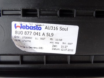 фото thumb №11, Люк панорама крыша стеклянный солнечный audi q3 8u 11-18r s-line 8u0877041a