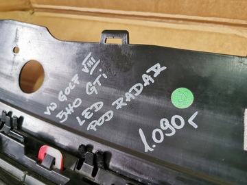 фото thumb №16, Vw golf 8 viii 5h0 gti решітка радіатора led pod радар