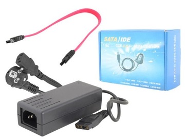 Адаптер с блоком питания IDE/SATA USB 2.0
