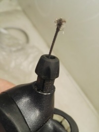 старый рычаг переключения передач SRAM 9.0 IMPULSE