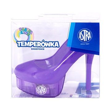 Temperówka z pojemnikiem BUCIK ASTRA RÓŻ