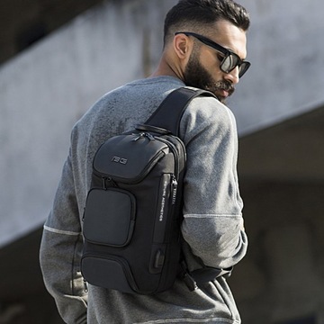Moda МУЖСКАЯ НАСТЕННАЯ СУМКА, РЮКЗАК USB