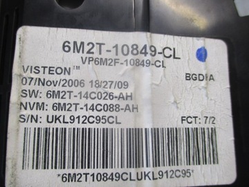 фото thumb №7, Спідометр  дизель механічна коробка передач ford smax 06-10r 6m2t10849cl