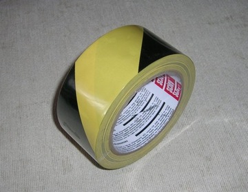 Taśma klejąca Ostrzegawcza 48mm x 33m żółta