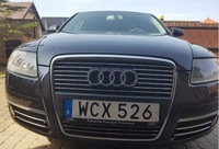 фото thumb №11, Audi a6 c6 - накладки хромированные na решётка радиатора хром