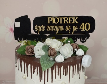 Топпер-цистерна на день рождения мужчине 30-40 лет.