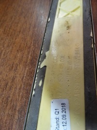 фото thumb №2, Планка накладка порога led amg mercedes w177 w247 1