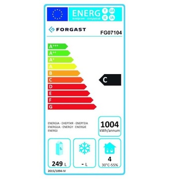 FORGAST STÓŁ CHŁODNICZY SAŁATKOWY 3-DRZWI FG07104