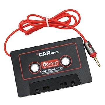2x 3,5 mm Jack Stereo do samochodowej kasety audio AUX