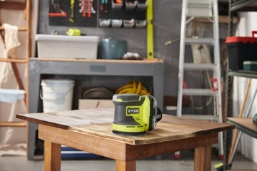 ЭКСЦЕНТРИЧЕСКАЯ ШЛИФОВАЛЬНАЯ МАШИНА RYOBI 18В 125мм RROS18 +5Ач