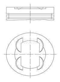 фото thumb №1, Поршні mahle 681 pi 00109 001