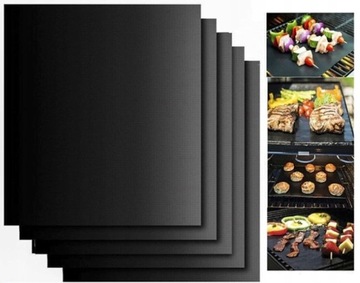 Практичные тефлоновые коврики для духовки и гриля.