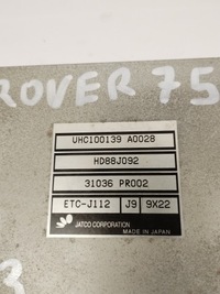 фото thumb №3, Модуль блок керування коробки передач rover 75 uhc100139