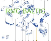 фото thumb №12, Шланг впуску фільтра повітря dacia jogger logan iii sandero iii 1.0 tce