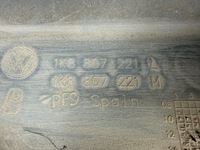 фото thumb №9, Бампер vw scirocco 1k8 2008- kompletny оригінал