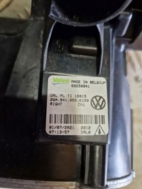 фото thumb №4, Свет do движение dziennej правое vw t-roc 2017r-