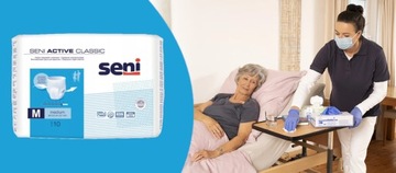 ПОДГУЗНИКИ SENI ACTIVE ДЛЯ ВЗРОСЛЫХ 10 ШТ М