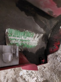 фото thumb №14, Volkswagen оригинальный номер 3aa853092c молдинг порог