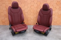 Bmw x4 g02 lci салон сидіння заднє сидіння обшивки sport tacora rot пам'ять 26 km ! в Україні, фото thumb