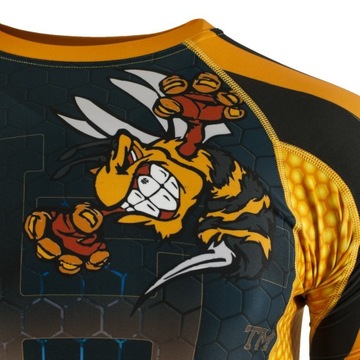 РАШГАРД ММА РУКАВ Экстремальное хобби ANGRY WASP XXL