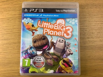 LITTLE BIG PLANET 3 płyta bdb PL PS3