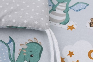 ЗАЩИТА ДЛЯ ДВУСТОРОННЕЙ КРОВАТИ С КОВРИКОМ 180х30см BABYMAM
