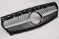 фото thumb №8, Mercedes cla c117 2016-2018 решётка радиатора diamond серебристый