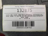 фото thumb №11, Сидіння праве подвійний лавка диван vw crafter ii man tge eu