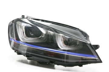 фото thumb №1, Лампа передняя правая фара bi-xenon поворотный led vw golf vii gte