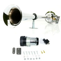 фото thumb №8, Гучний клаксон з kompresorem jak tir сигнал сирена хром