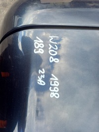 фото thumb №11, Mercedes clk c208 w208 крышка багажника багажника задняя 189