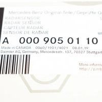 фото thumb №8, Датчик радара mercedes benz ml250 gle250 оригинальный a0009050110