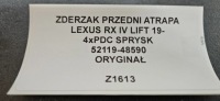 Бампер передний решётка радиатора lexus rx iv lift 19- pdc омыватель оригинал 52119-4859 Цена, фото thumb