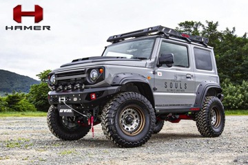 фото thumb №12, Бампер переднє сталевий offroad hamer king suzuki jimny jb74 2018-
