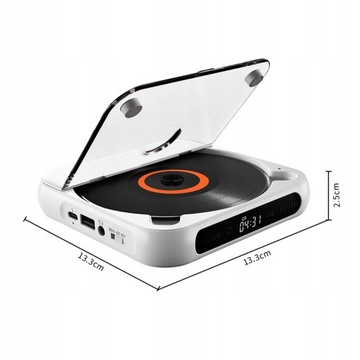 ПОРТАТИВНЫЙ MP3 CD-ПЛЕЕР Bluetooth USB