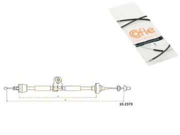 фото thumb №1, Трос зчеплення renault трос