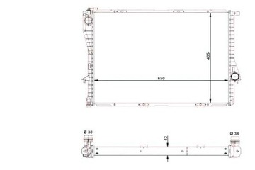 фото thumb №13, Nrf 55322 радиаторов, система охлаждение двигателя