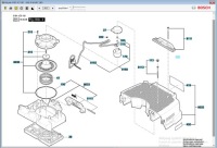 Диск клапана пылесоса Bosch GAS 35 M AFC